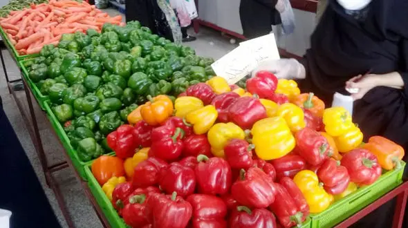 نرخ انواع میوه و صیفی جات در بازار 