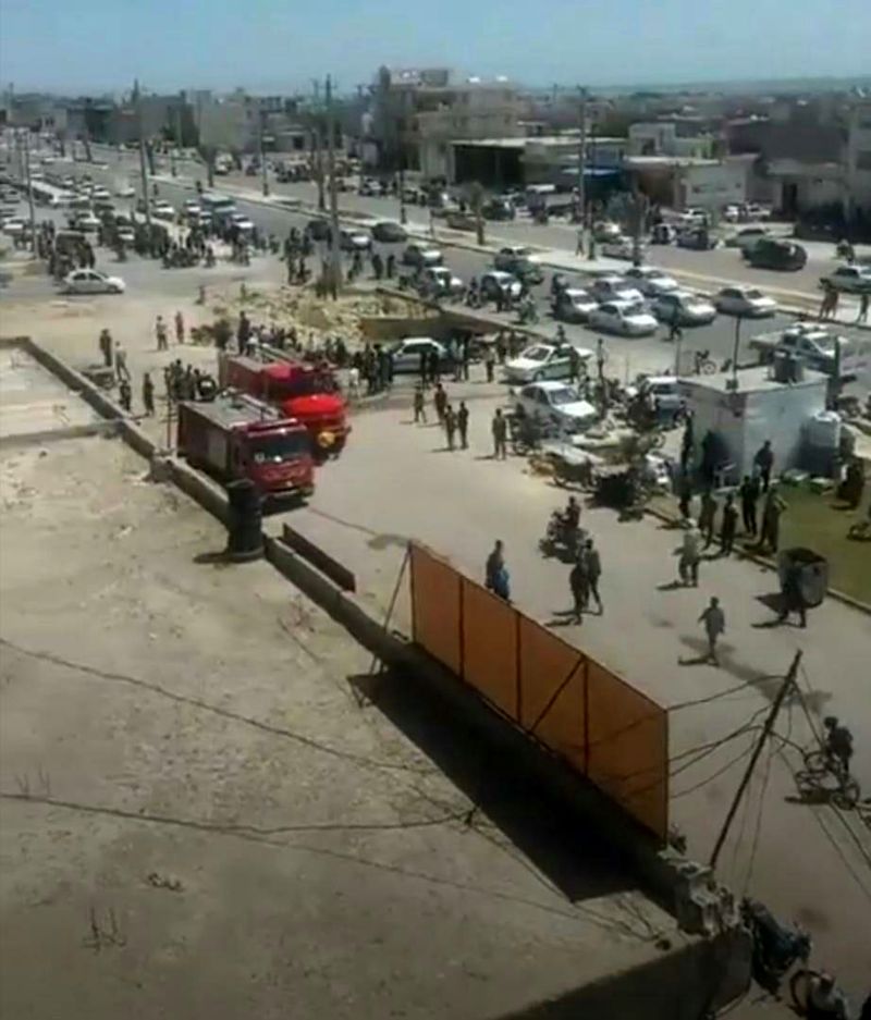 آتش سوزی در انبار ضایعات شهر بنک شهرستان کنگان مهار شد