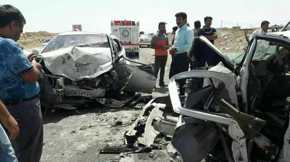 تصادف خونین 6 مسافر نوروزی با لیفان و سمند +عکس