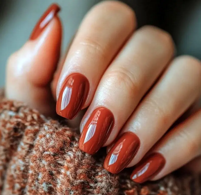 مدل ناخن ساده و کوتاه