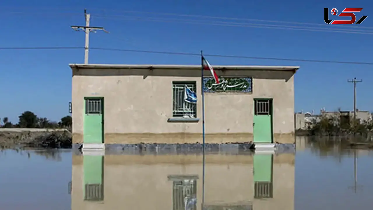 45 مدرسه در سیستان و بلوچستان در محاصره سیل قرار دارند + فیلم