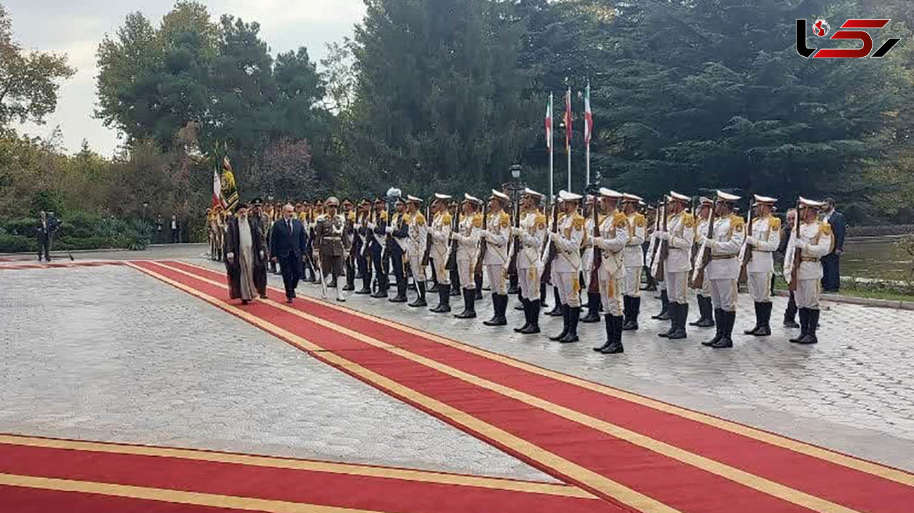 استقبال رسمی رئیسی از نخست وزیر ارمنستان