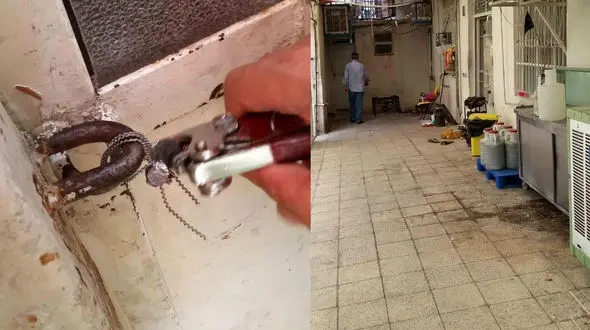 راز شیطانی فلافل فروش غرب تهران + عکس