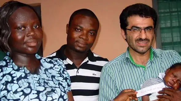 معجزه پزشک ایرانی برای مریضی عجیب صورت زن آفریقایی + عکس 