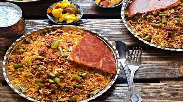 5 مرحله پخت لوبیا پلو شیرازی به سبک رستورانی + خواص سلامتی لوبیا پلو شیرازی