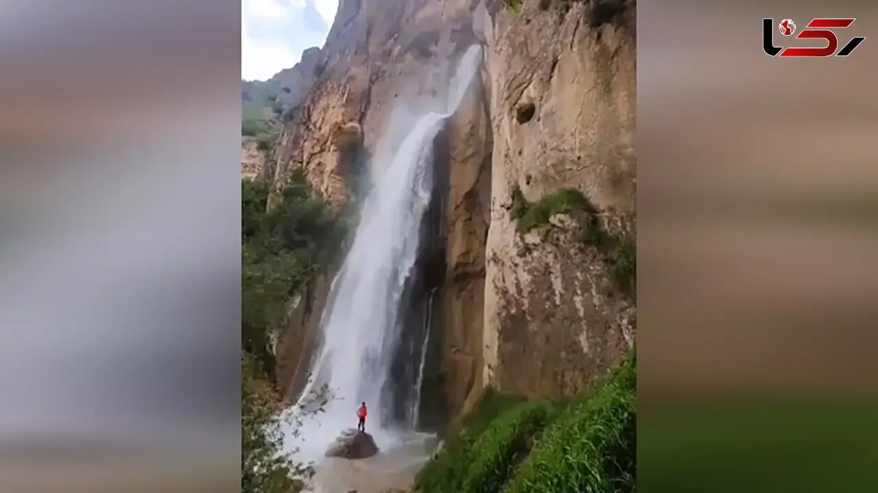بلندترین آبشار مازندران + فیلم