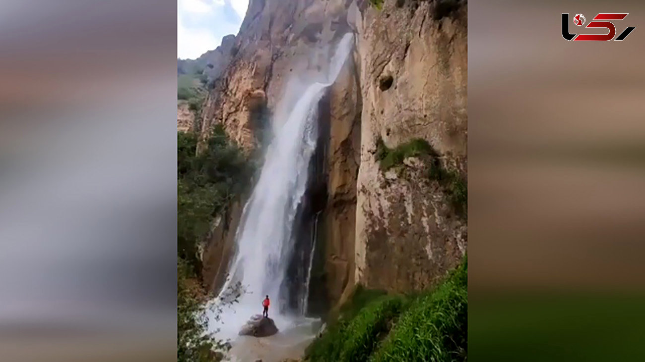بلندترین آبشار مازندران + فیلم