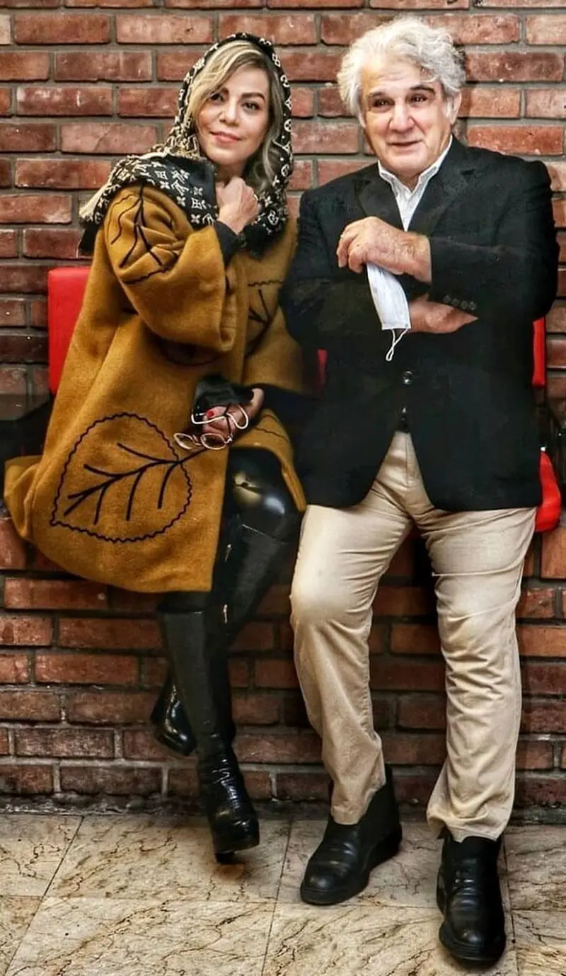 مهدی هاشمی و همسرش در موزه سینما/ عکس 