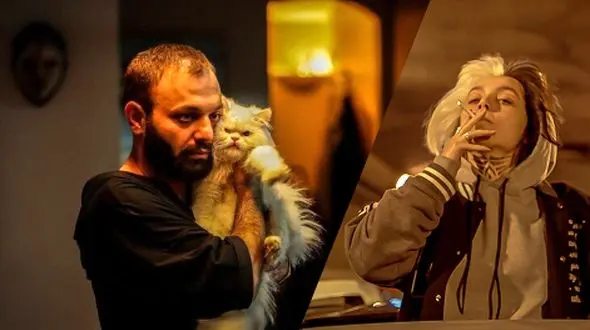 فیلم / صابر ابر: عاشقی .../  خوب بلدم  ... کسی یه دل نه صد دل عاشقم بشه/ از نازنین بیاتی، فرهادی اصلانی و نازنین کریمی ببینید ....