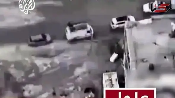 Moment of the Drone Strike on Raed Saad, Senior Hamas Commander + Video