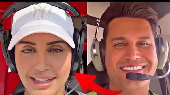 فیلم خلبانی الناز شاکردوست در آسمان ایران ! / خانم بازیگر باز لوس شد !