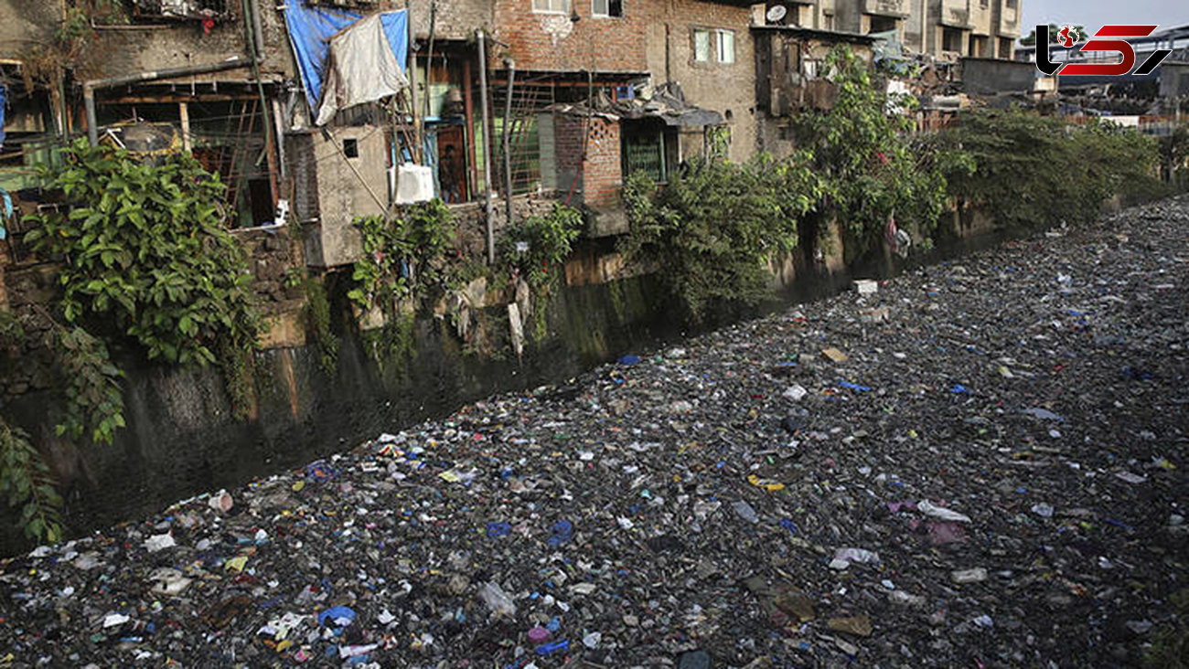 منظره ای غم انگیز از آلوده‌ترین رودخانه دنیا +عکس