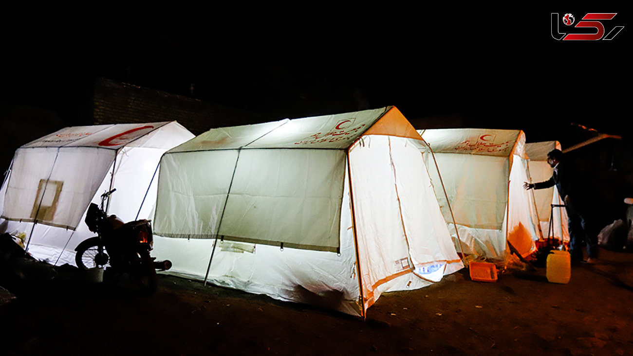 ایجاد ۷ اردوگاه اسکان اضطراری در زلزله خوی/امدادرسانی به بیش از ۱۷ هزار نفر