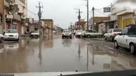 ببینید / خوزستان در شرایط بحرانی /  آبگرفتگی معابر در اهواز + فیلم