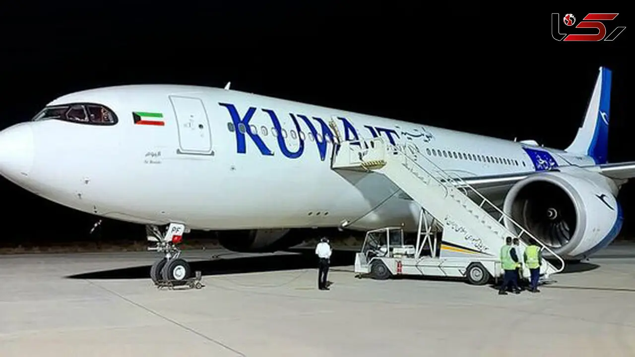 فرود اضطراری هواپیمای کویتی در فرودگاه بین‌المللی زاهدان