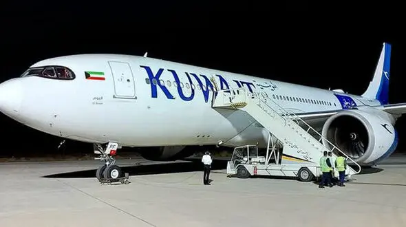 فرود اضطراری هواپیمای کویتی در فرودگاه بین‌المللی زاهدان