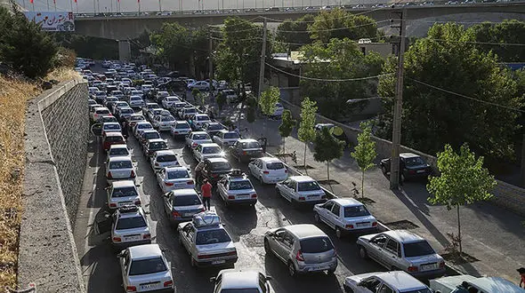 اعلام محدودیت‌های ترافیکی آزادراه تهران - شمال و جاده چالوس