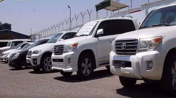 کشف 23 خودروی لوکس میلیاردی در زنجان