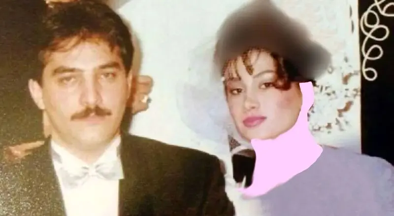 ایرج نوذری و همسرش 