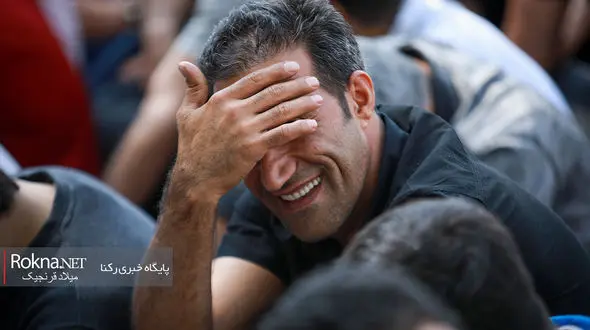 خنده های عجیب یک گنده لات تهرانی بعد از بازداشت + عکس