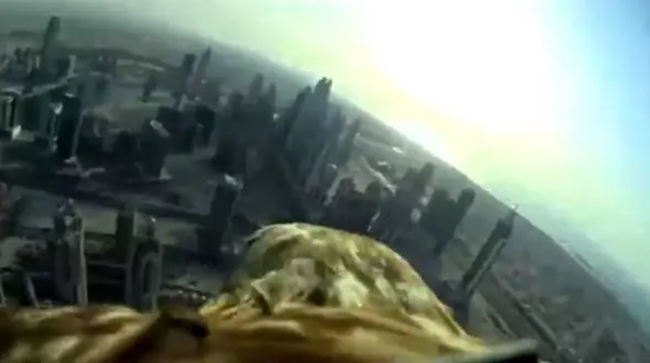 حس پرواز عقاب ها ثبت شد + فیلم