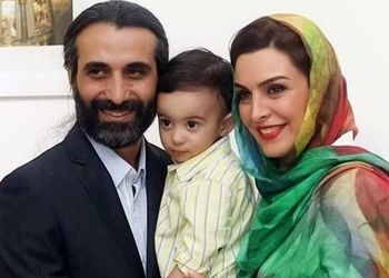 عکس سنگ مزار کاملا اروپایی ماه چهره خلیلی با نوشته زیبا و قلب عاشقانه  / شوهر با مرامش روی مزار خانم بازیگر تولد گرفت ... 