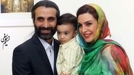 عکس سنگ مزار کاملا اروپایی ماه چهره خلیلی با نوشته زیبا و قلب عاشقانه  / شوهر با مرامش روی مزار خانم بازیگر تولد گرفت ... 