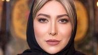 مروایدهای زیبا در دست فریبا نادری 

