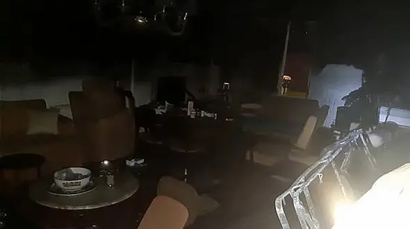 آتش سوزی هولناک در خانه زن معلول تهرانی + عکس ها 