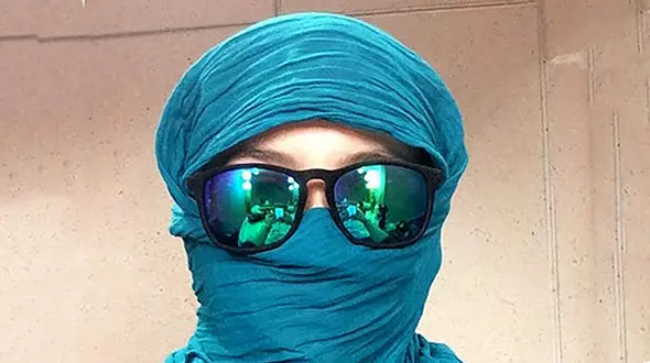 این خانم بازیگر ایرانی دین اش را تغییر داد ! / عاشق مرد مسلمان شد ! + عکس 