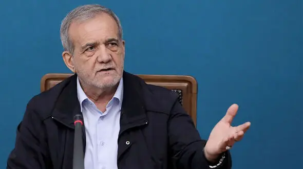 پیام توئیتری پزشکیان به السیسی