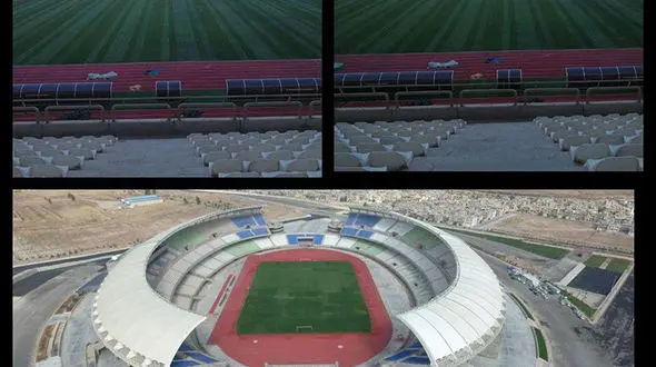 شیراز در انتظار میزبانی ورزشگاه زیبا