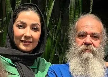 عکس /  اختلاف سنی فاحش خام بازیگر با شوهر تهیه ککنده اش / 28 سال یه خورده زیاد نیست؟