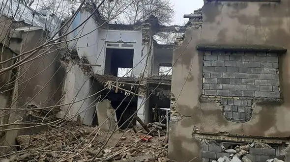 کشف جنازه در ساختمان متروکه کرمانشاه + عکس