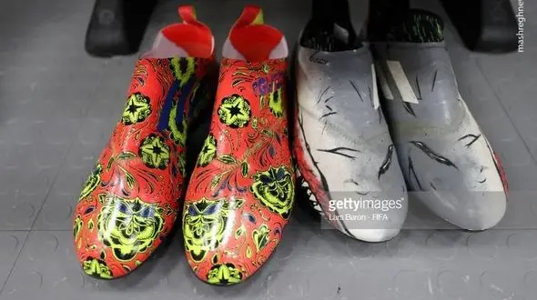 عجیب ترین کفش‌ها جام جهانی در پای بازیکن فرانسه +عکس 