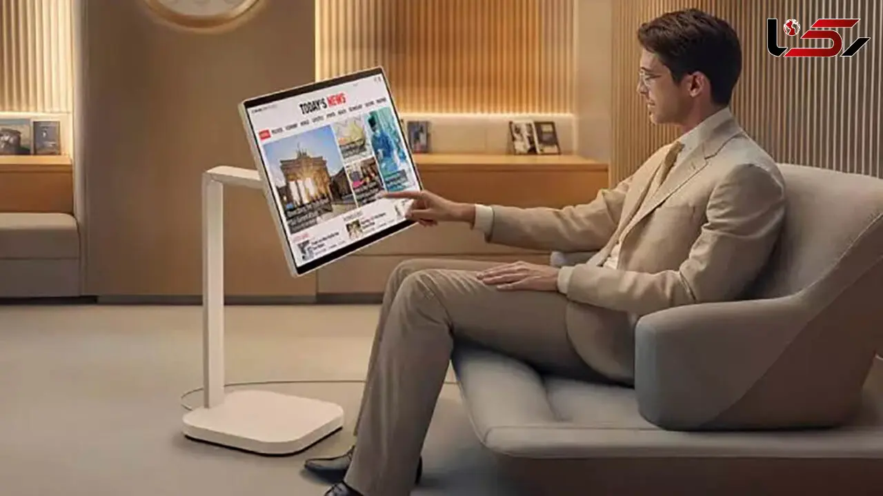 مانیتور 32 اینچی 4K ال‌جی؛ تجربه‌ای متفاوت با قابلیت حرکت