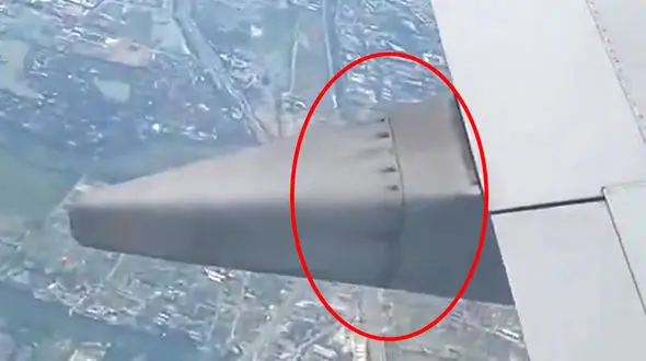 فیلم نفسگیر از شل شدن پیچ های هواپیما درحال پرواز / مردم بی خبرند!