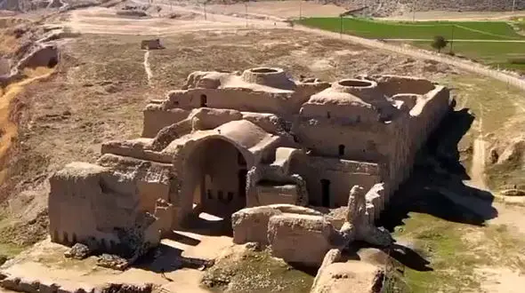 کاخ اردشیر بابکان از مکان های زیبای گردشگری + فیلم