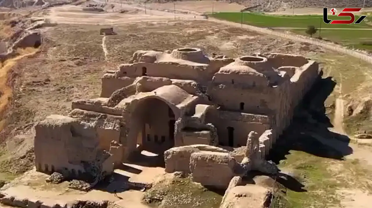 کاخ اردشیر بابکان از مکان های زیبای گردشگری + فیلم