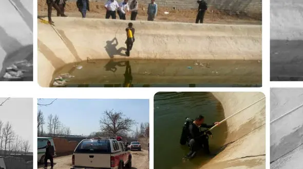 عکس جنازه یک کودک خارجی در خمینی شهر! + جزییات