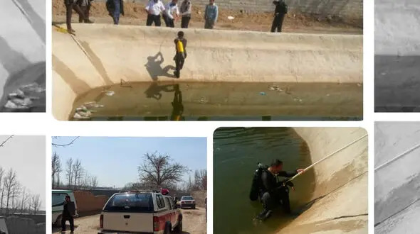 عکس جنازه یک کودک خارجی در خمینی شهر! + جزییات