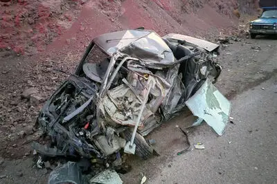 تصادف مرگبار دو خواهر در آزادراه قزوین رشت