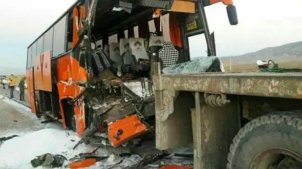 پشت پرده فاجعه خونین تصادف اتوبوس ولوو با تریلی + جزئیات