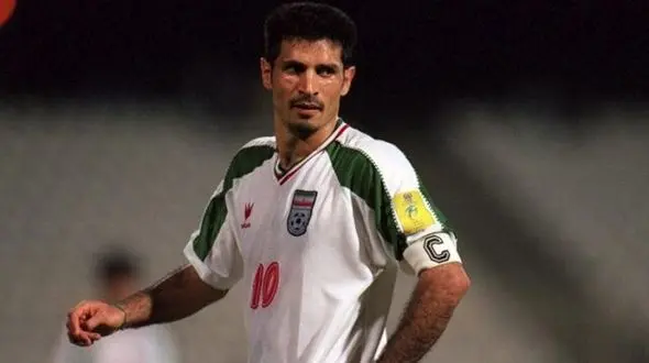 علی دایی آخرین رقیب رونالدو