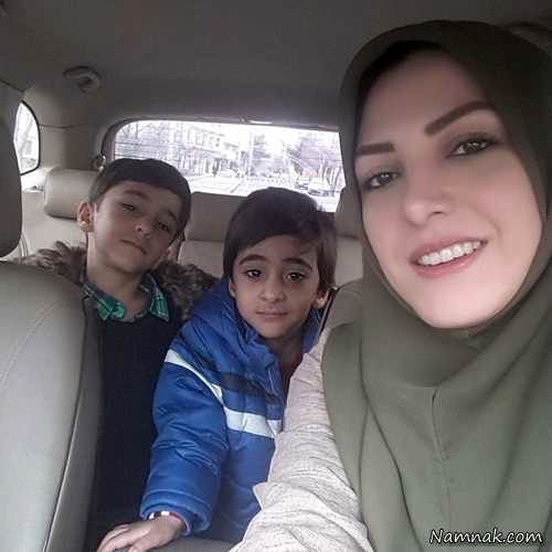 المیرا شریفی و پسرانش