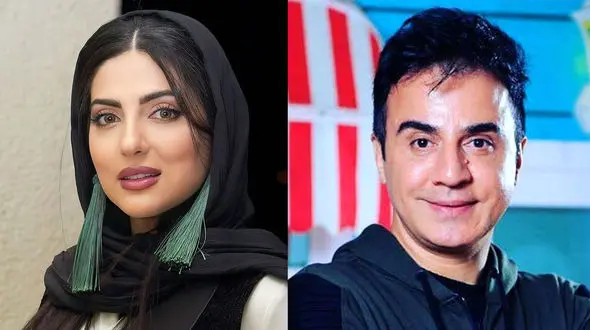 تغییر چهره زیبا «هلیا امامی و عمو پورنگ» در 39 و 51 سالگی ! / عمو پورنگ صاف و صوف تر از خانم بازیگر !