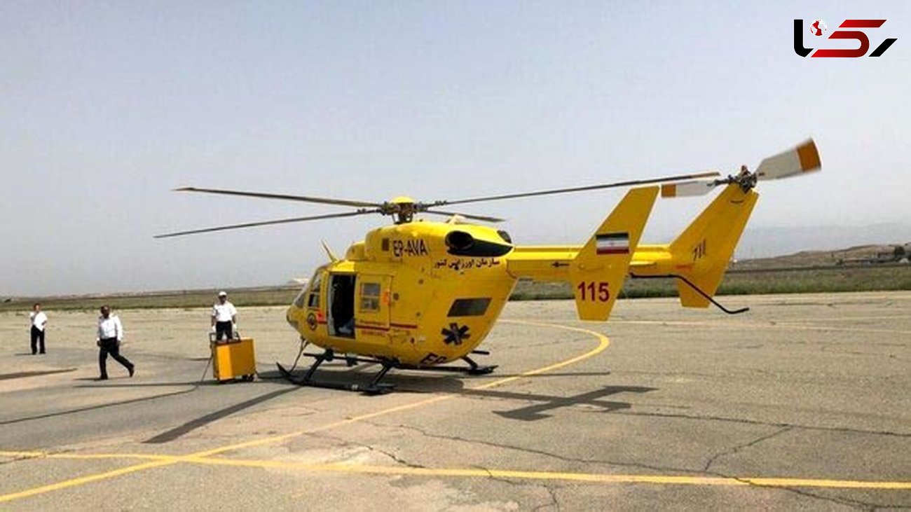 2 مأموریت اورژانس هوایی برای انتقال 2 زن باردار و 2 مرد مصدوم خوزستانی