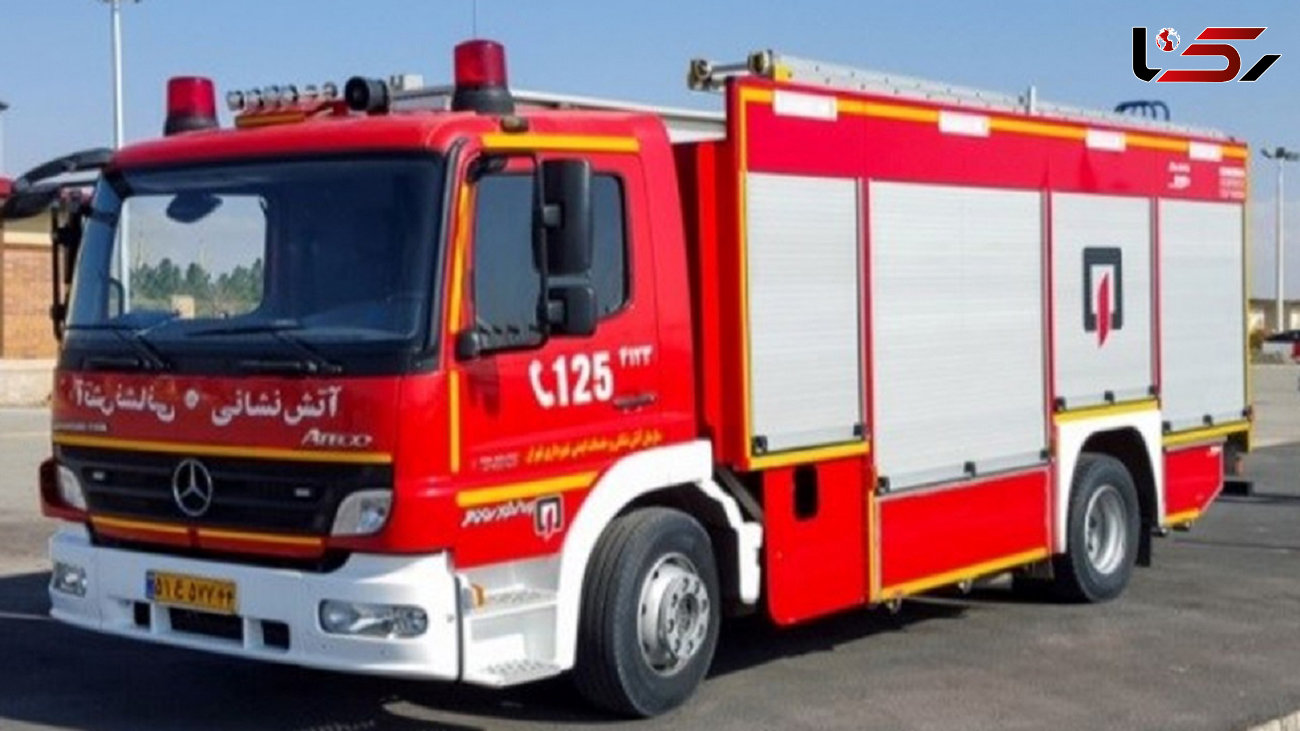 نجات 5 نفر با تلاش آتش نشانان همدانی