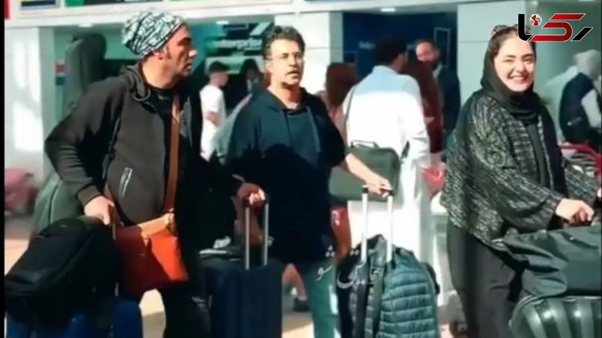 فیلم/ فریبا نادری دوستاش رو هم فخرفروش کرد/سفر دسته جمعی نرگس محمدی, علی اوجی، هومن حاجی عبداللهی به امارات دبی/ حالا چرا همگی با هم؟!