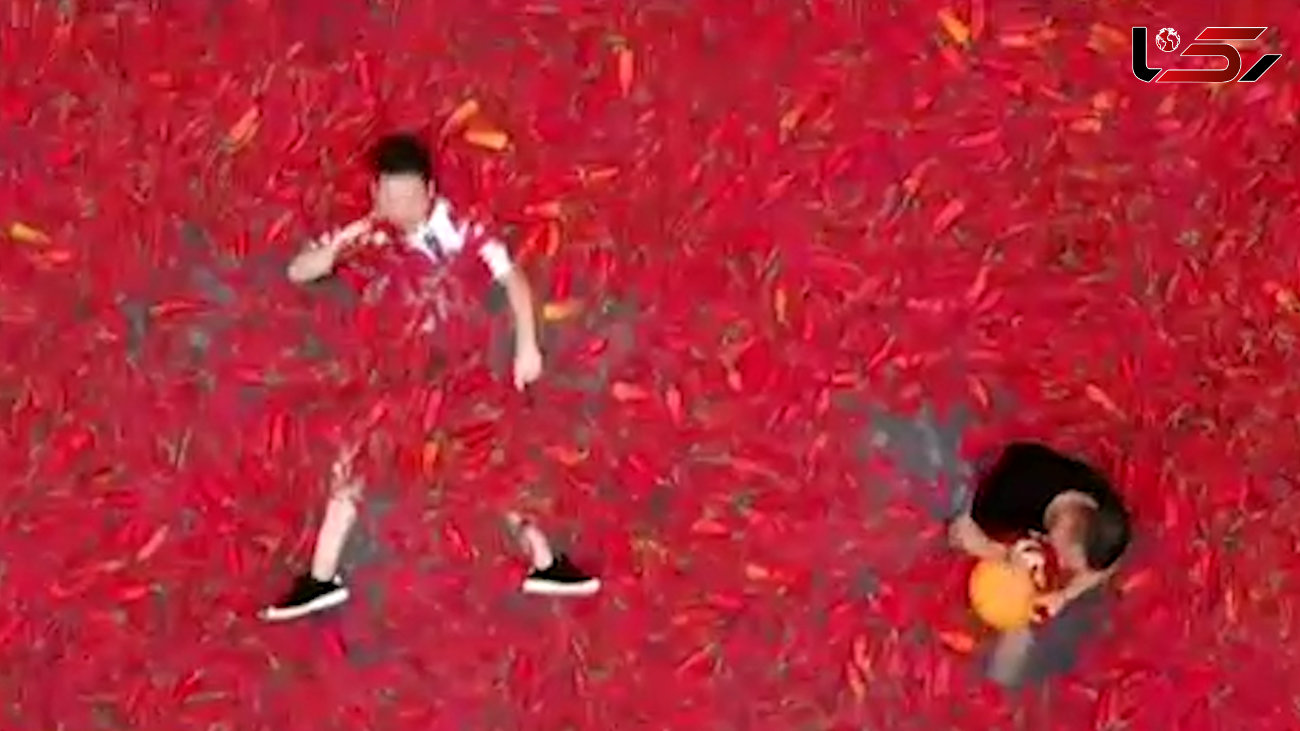 فستیوال سالیانه فلفل قرمز در چین +فیلم